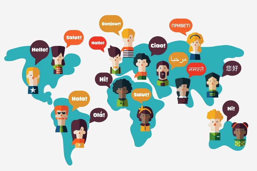 Les langues dans le monde